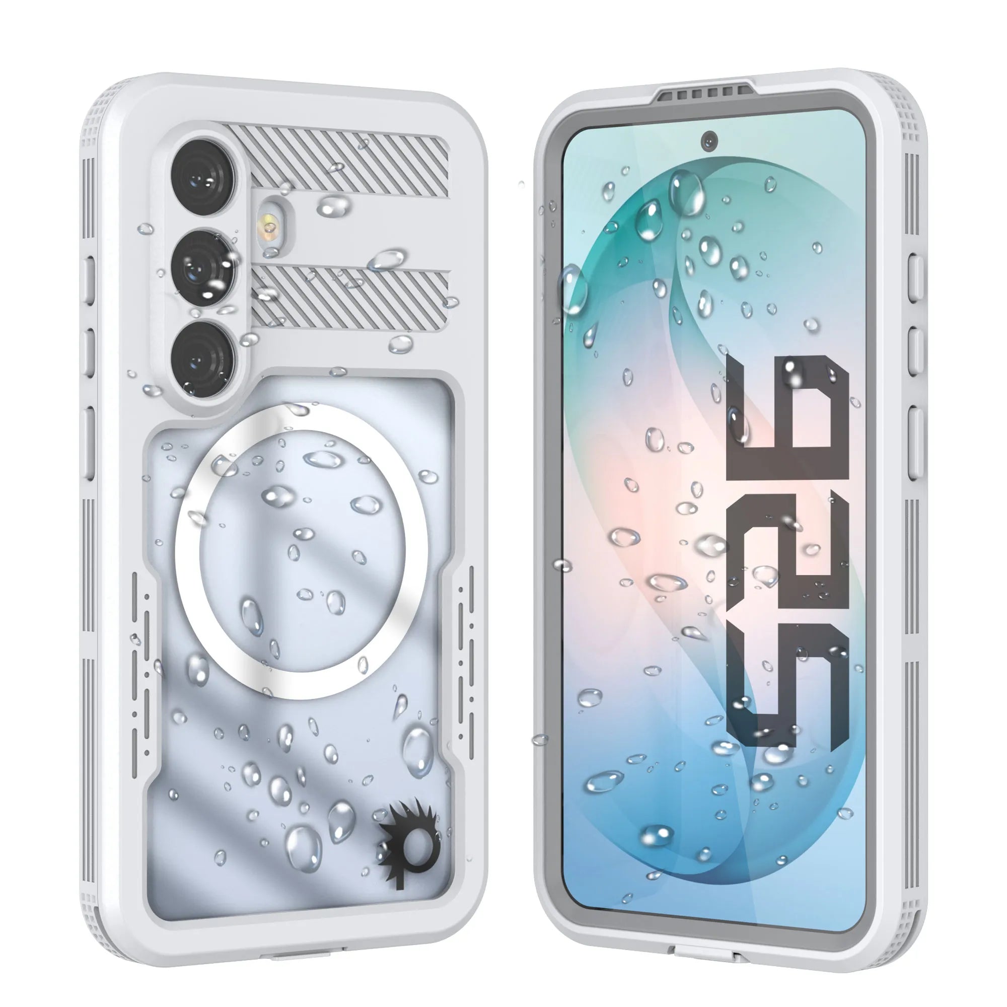 Galaxy S26 Waterproof Case [Alpine 2.0 Series] [Slim Fit] [IP68 Certified] [Shockproof] [White]