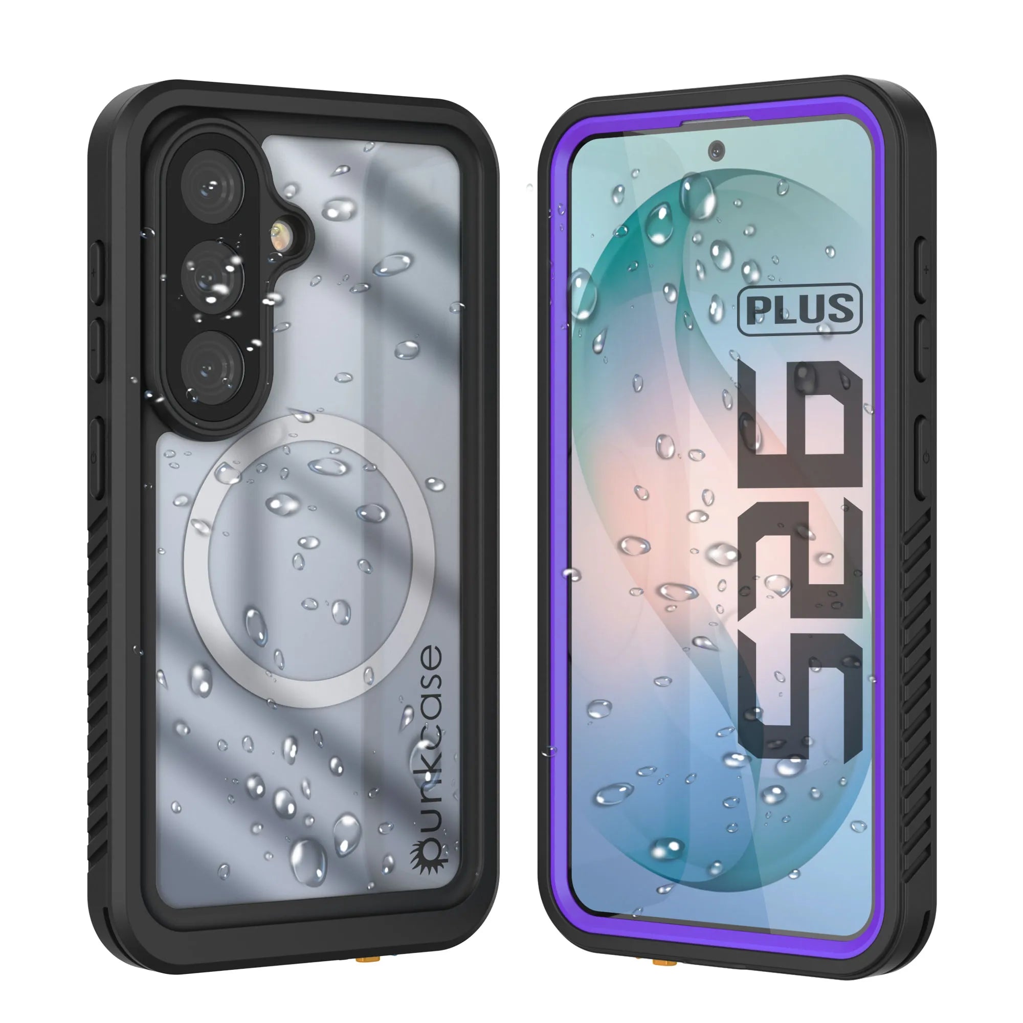 Galaxy S26 Plus Waterproof Case, Punkcase [Extreme Mag Series] Armor Cover W/ Built In Screen Protector [Purple]