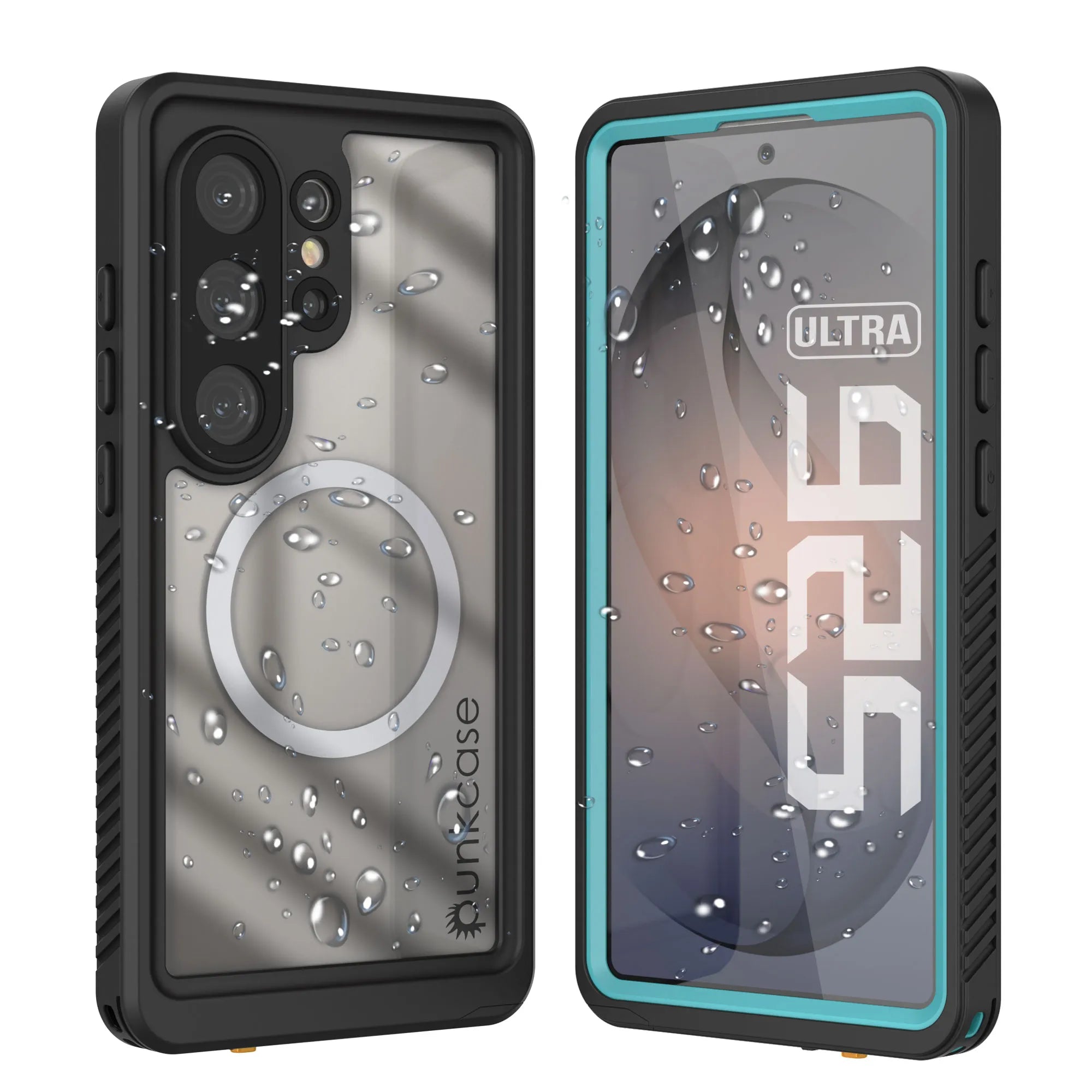 Galaxy S26 Ultra Waterproof Case, Punkcase [Extreme Mag Series] Armor Cover W/ Built In Screen Protector [Teal]