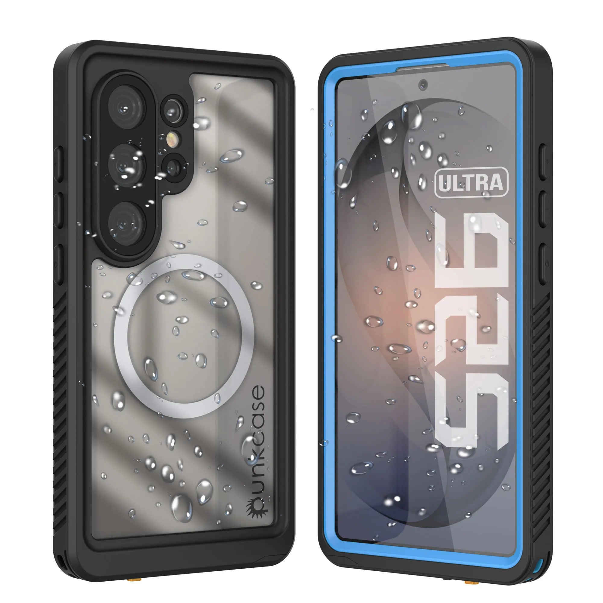 Galaxy S26 Ultra Waterproof Case, Punkcase [Extreme Mag Series] Armor Cover W/ Built In Screen Protector [Blue]