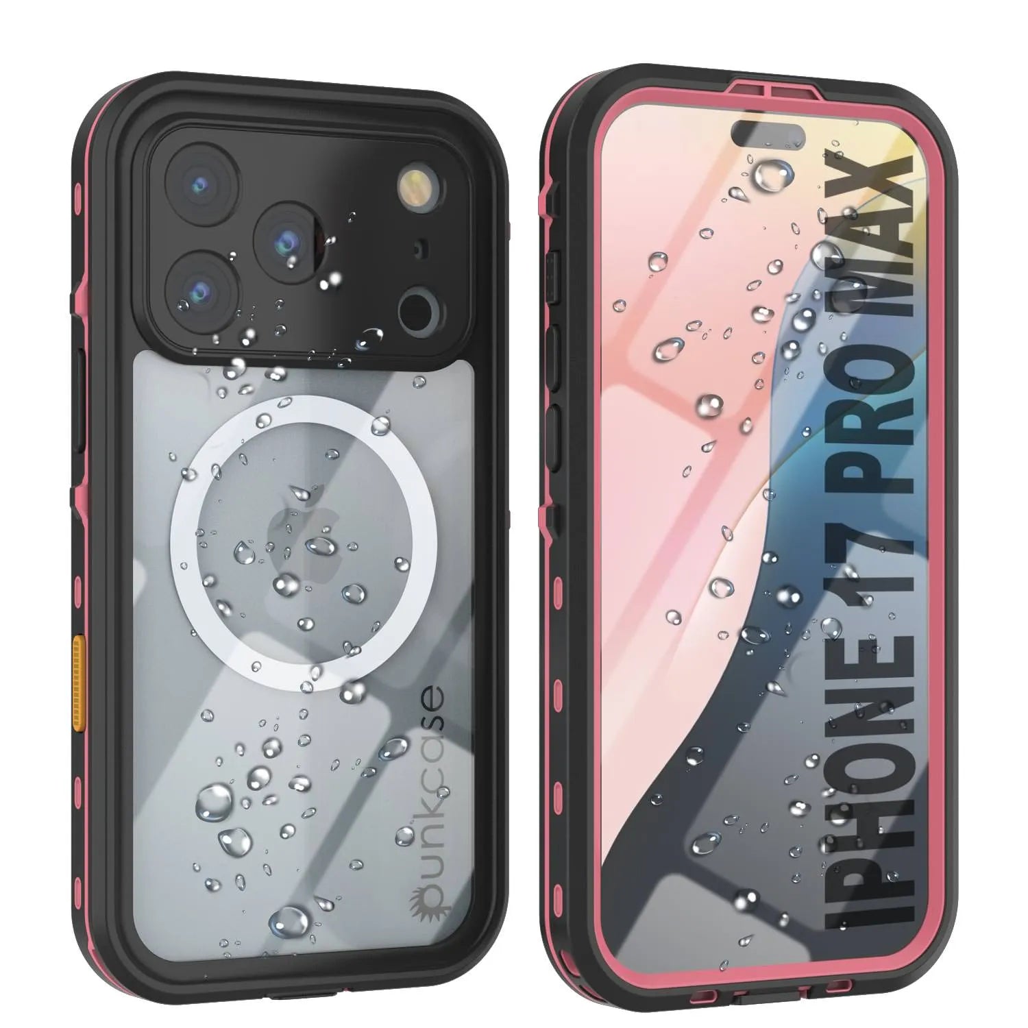 iPhone 17 Pro Max Waterproof IP68 Case, Punkcase [Lilac] [StudStar Series] [Slim Fit] [Dirtproof]