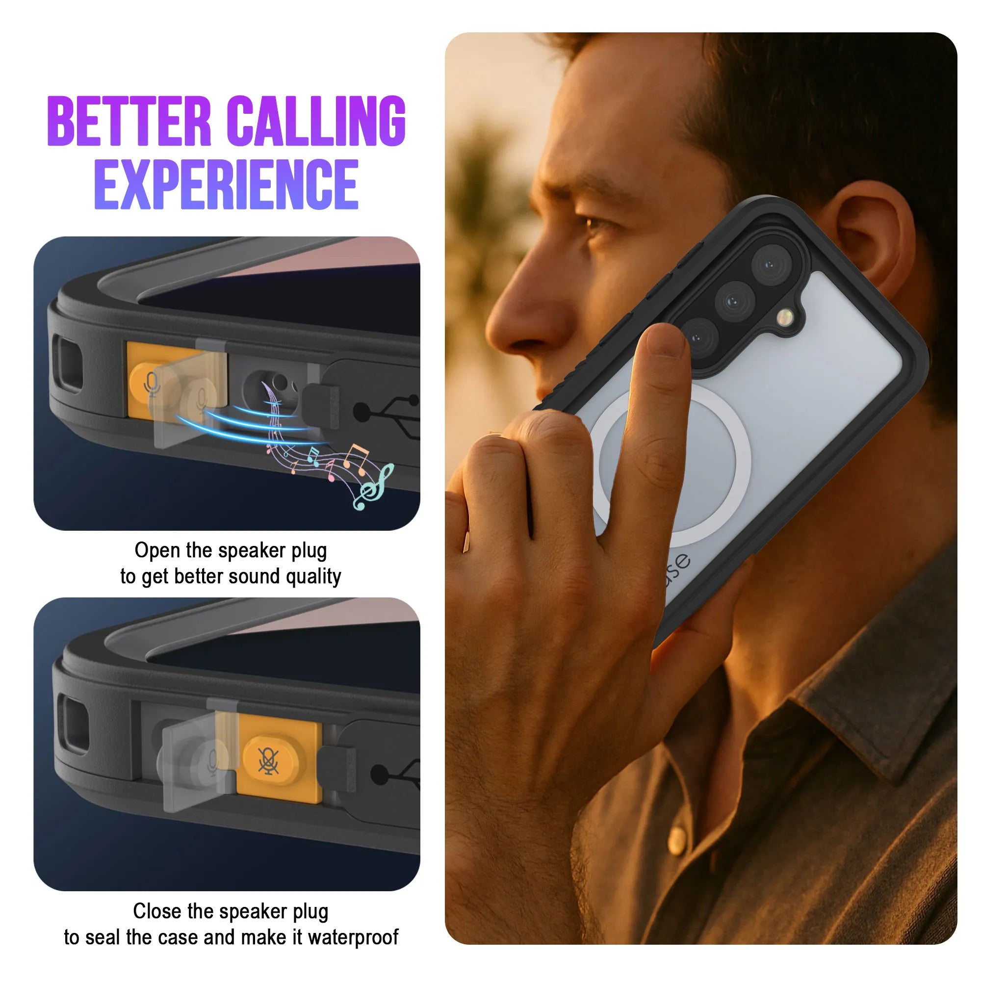 Galaxy S26 Waterproof Case, Punkcase [Extreme Mag Series] Armor Cover W/ Built In Screen Protector [Black]