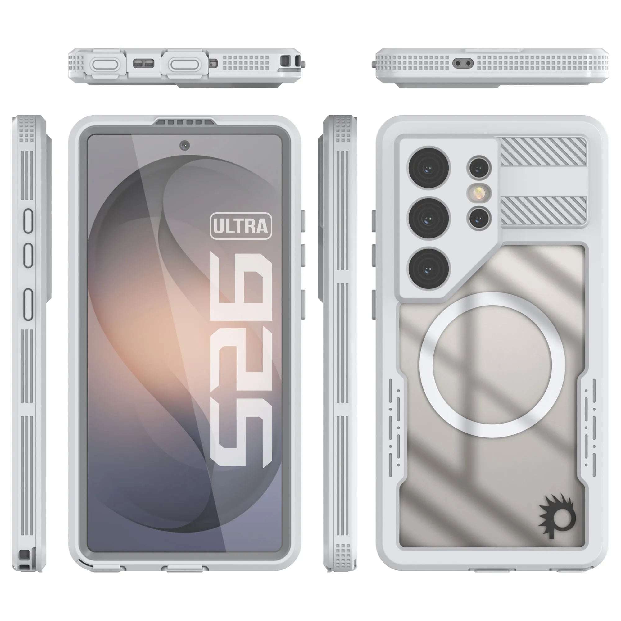 Galaxy S26 Ultra Waterproof Case [Alpine 2.0 Series] [Slim Fit] [IP68 Certified] [Shockproof] [White]