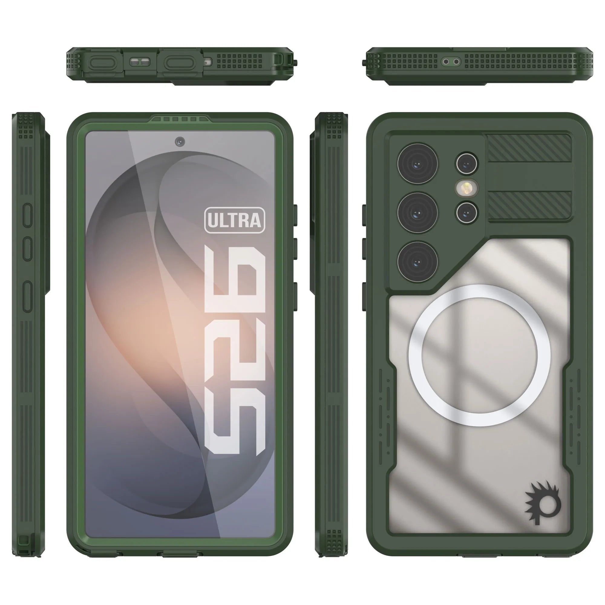 Galaxy S26 Ultra Waterproof Case [Alpine 2.0 Series] [Slim Fit] [IP68 Certified] [Shockproof] [Green]