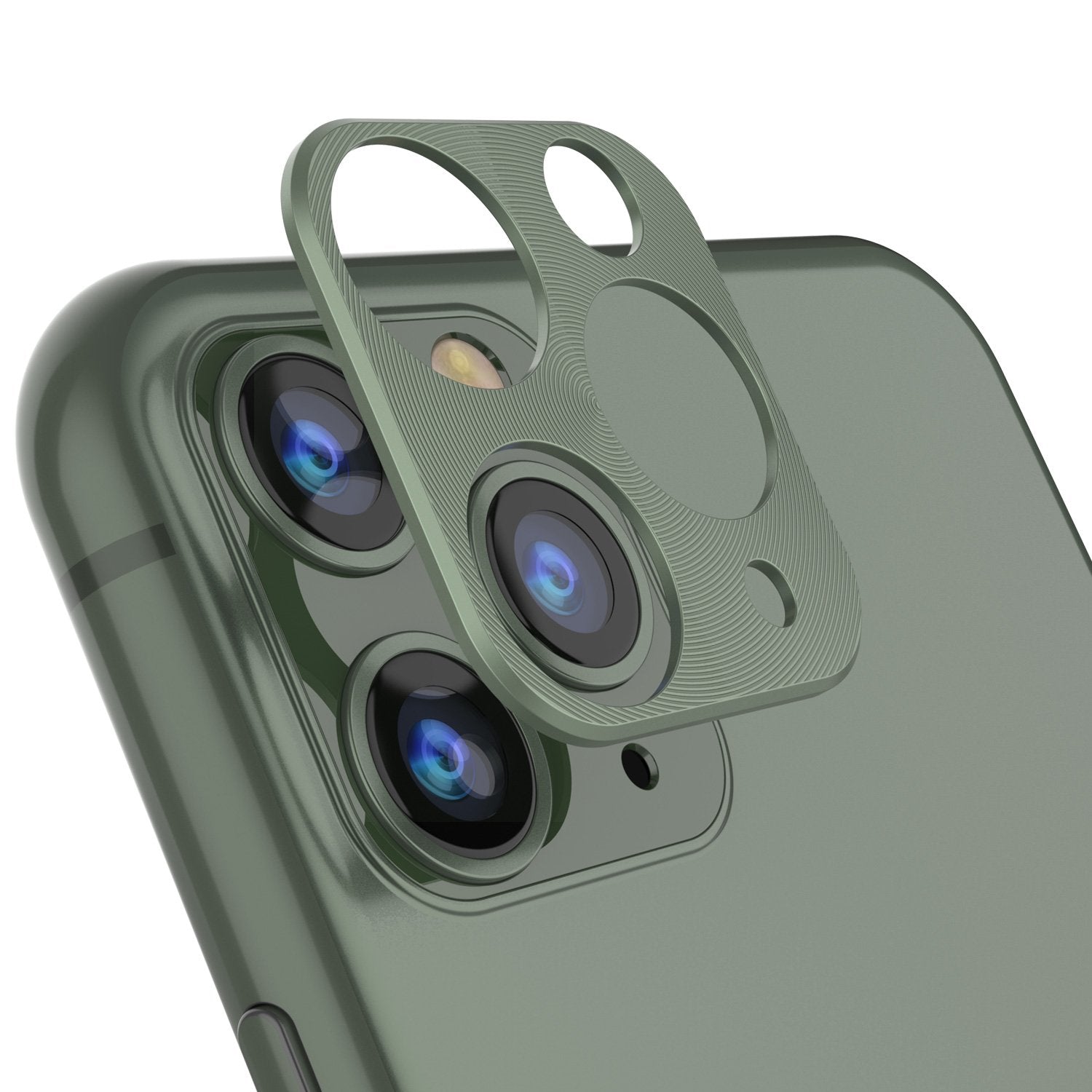 Punkcase iPhone 11 Pro Max Camera Protector Ring [Green]