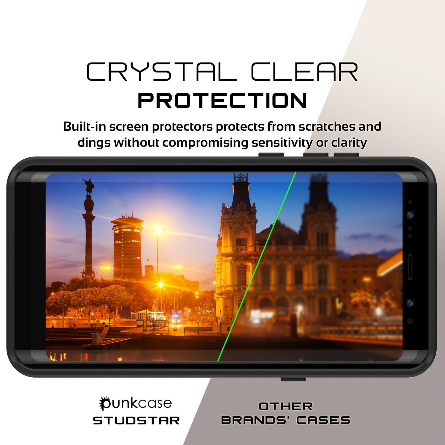 Galaxy Note 8 Punkcase Waterproof IP68 Shock/Snow Proof Case [Pink]