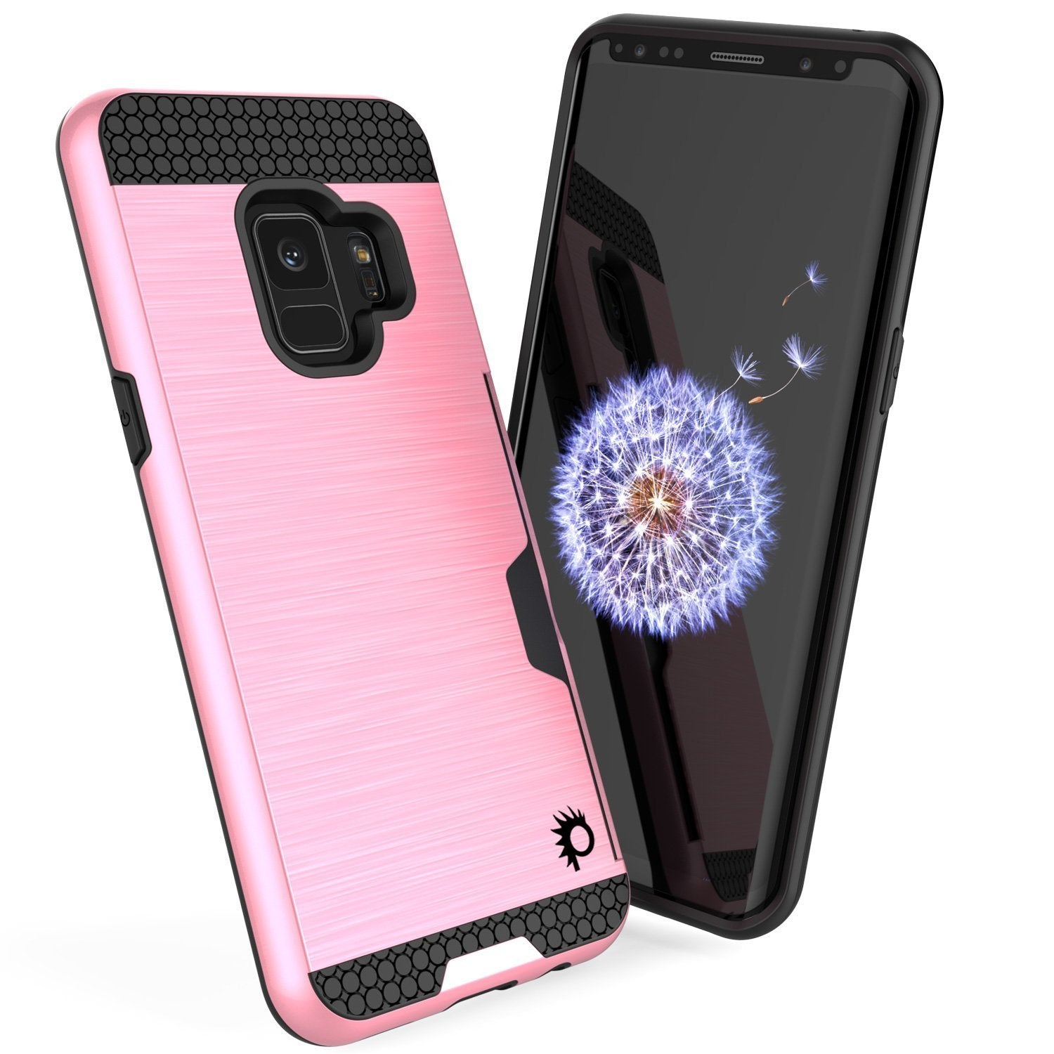 Galaxy S9 Dual-Layer, Anti-Shock, SLOT Series Slim-Fit Case [Pink]