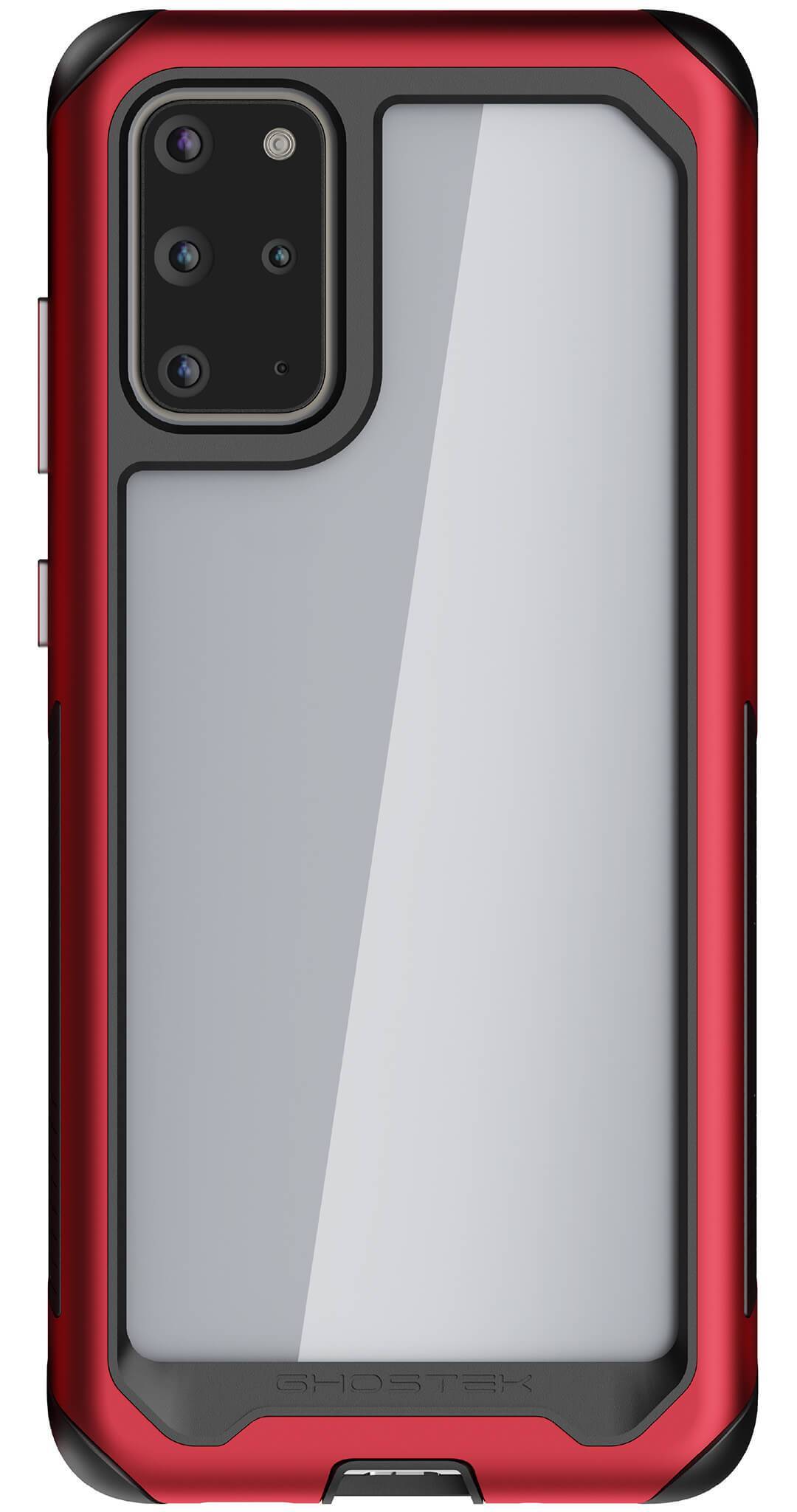 Galaxy S20 Plus Military Grade Aluminum Case | Atomic Slim Series [Red]