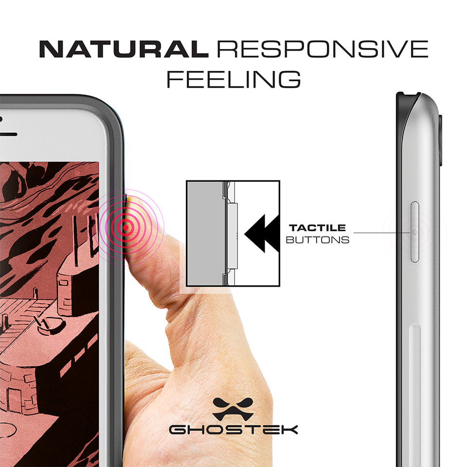 iPhone 8 Waterproof Case, Ghostek® Atomic Series Swimming [Teal]