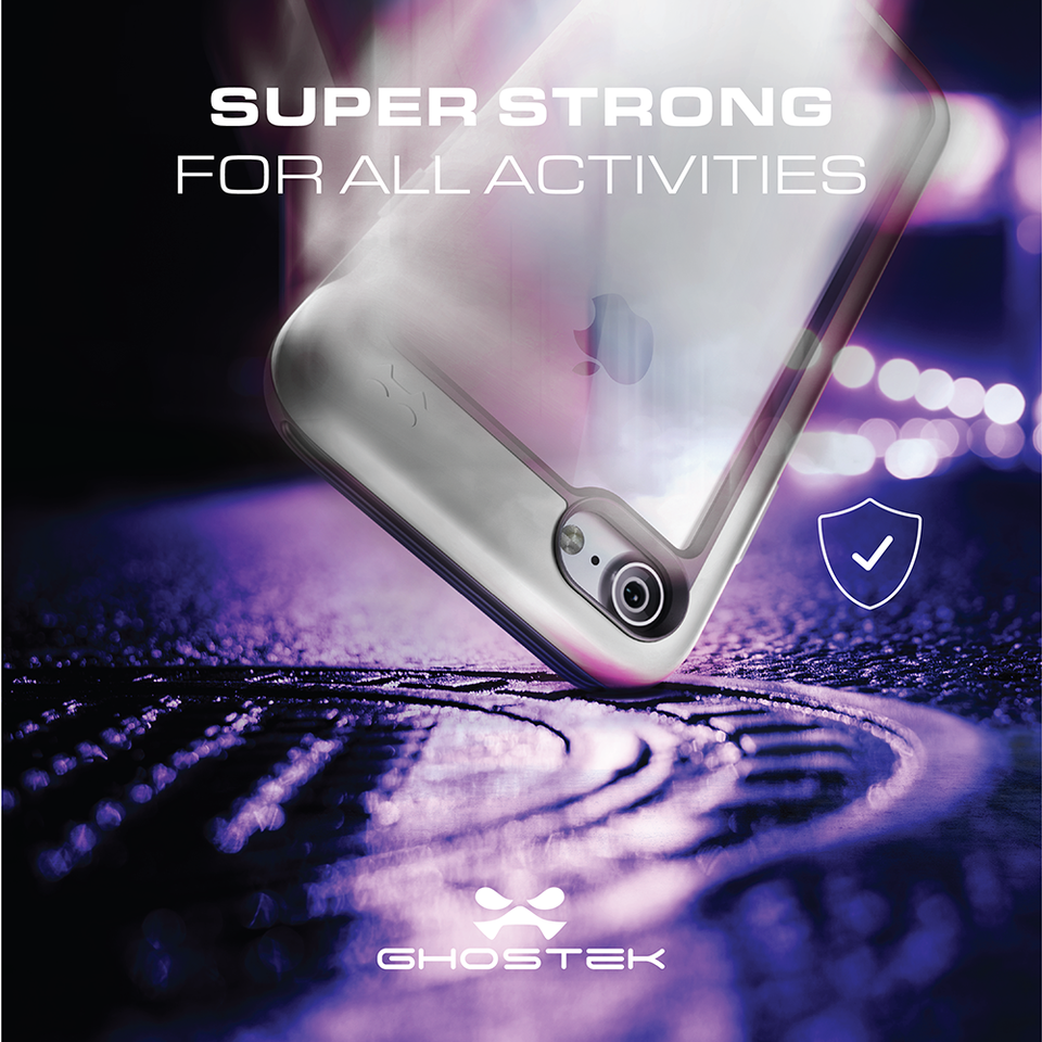 iPhone 8 Waterproof Case, Ghostek® Atomic Series Swimming [Silver]