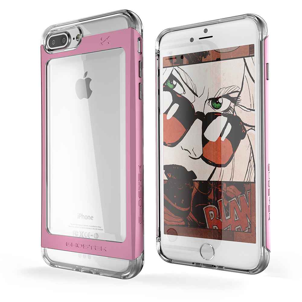 iPhone 8+ Plus Case, Ghostek® Cloak 2.0 Series Ultra Fit (Pink)