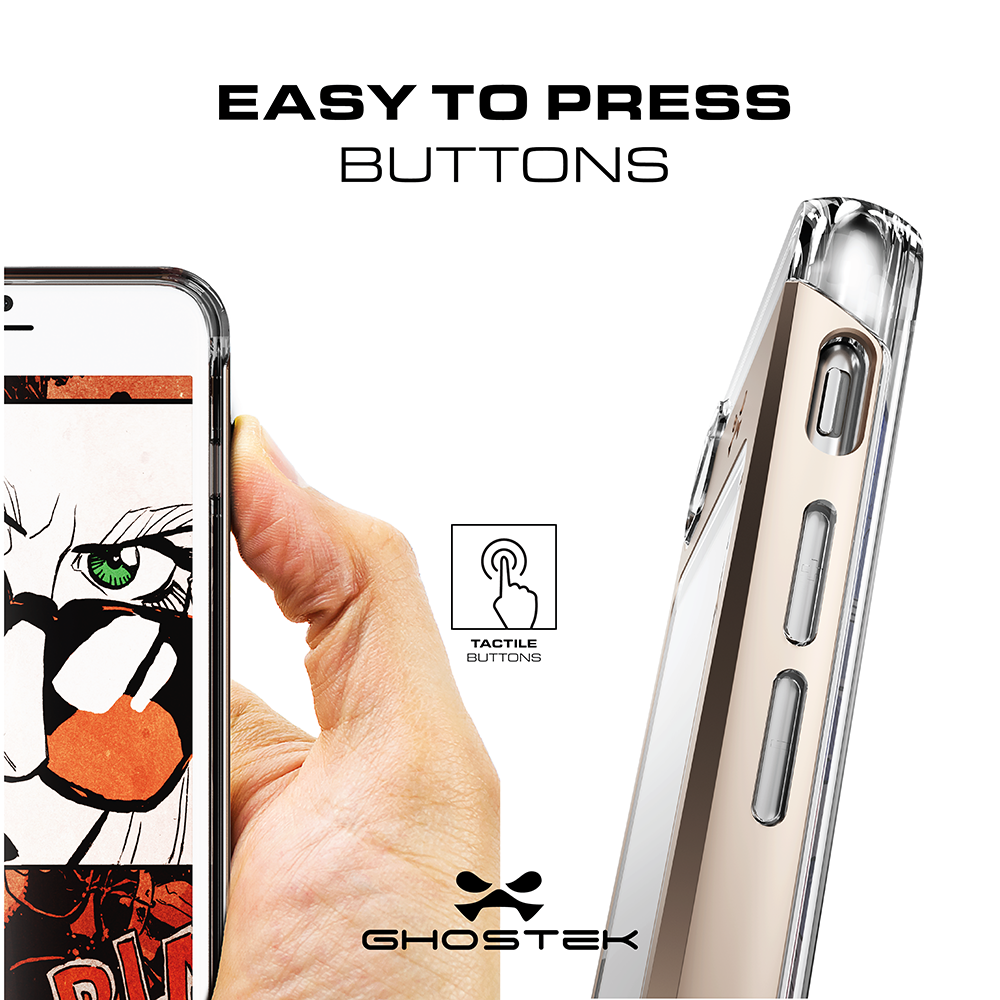 iPhone 8+ Plus Case, Ghostek® Cloak 2.0 Series Ultra Fit (Gold)