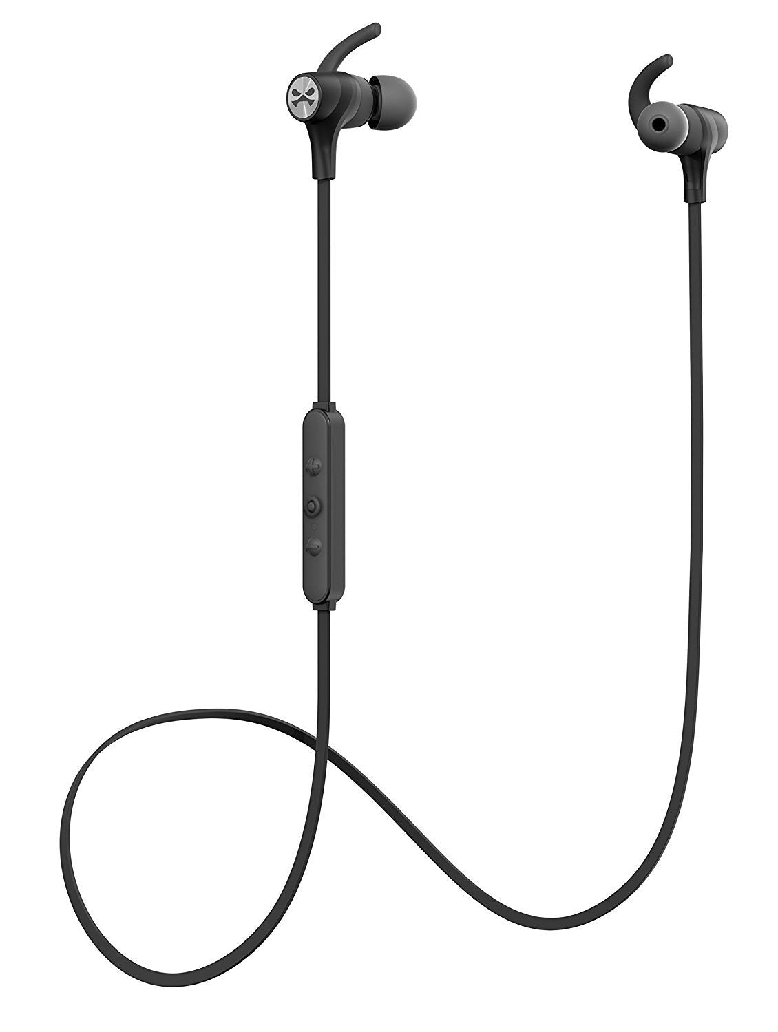 Wireless Bluetooth Earbuds Stereo Headphones, Ghostek Silencer Series Earphones With Mic + Controls - Black