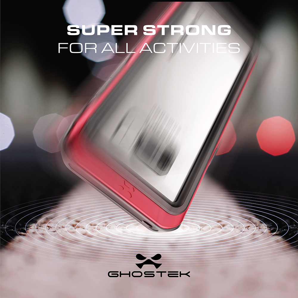 Galaxy S8 Waterproof Case, Ghostek Atomic 3 Silver Series | Underwater | Adventure Ready | Ultra Fit | Swimming