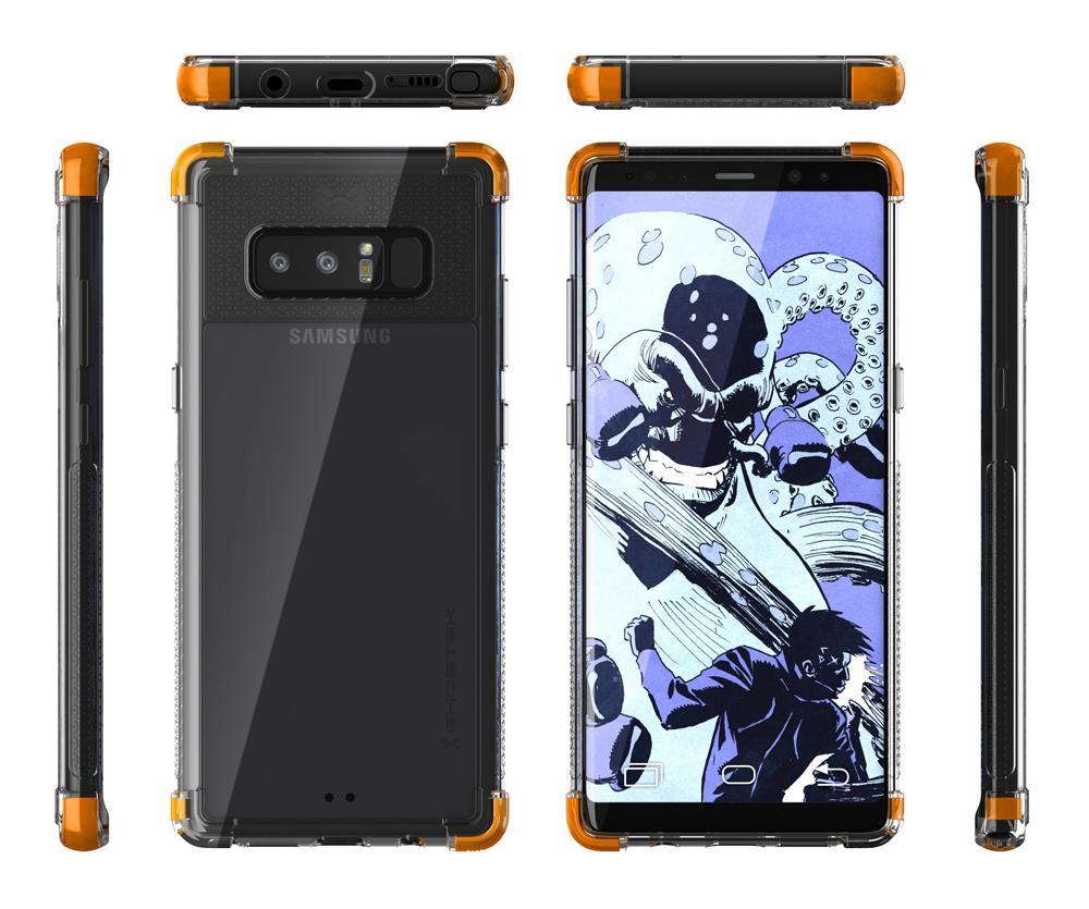 Galaxy Note 8 Case, Ghostek Covert 2 Series for Galaxy Note 8 Protective Case  [ORANGE]