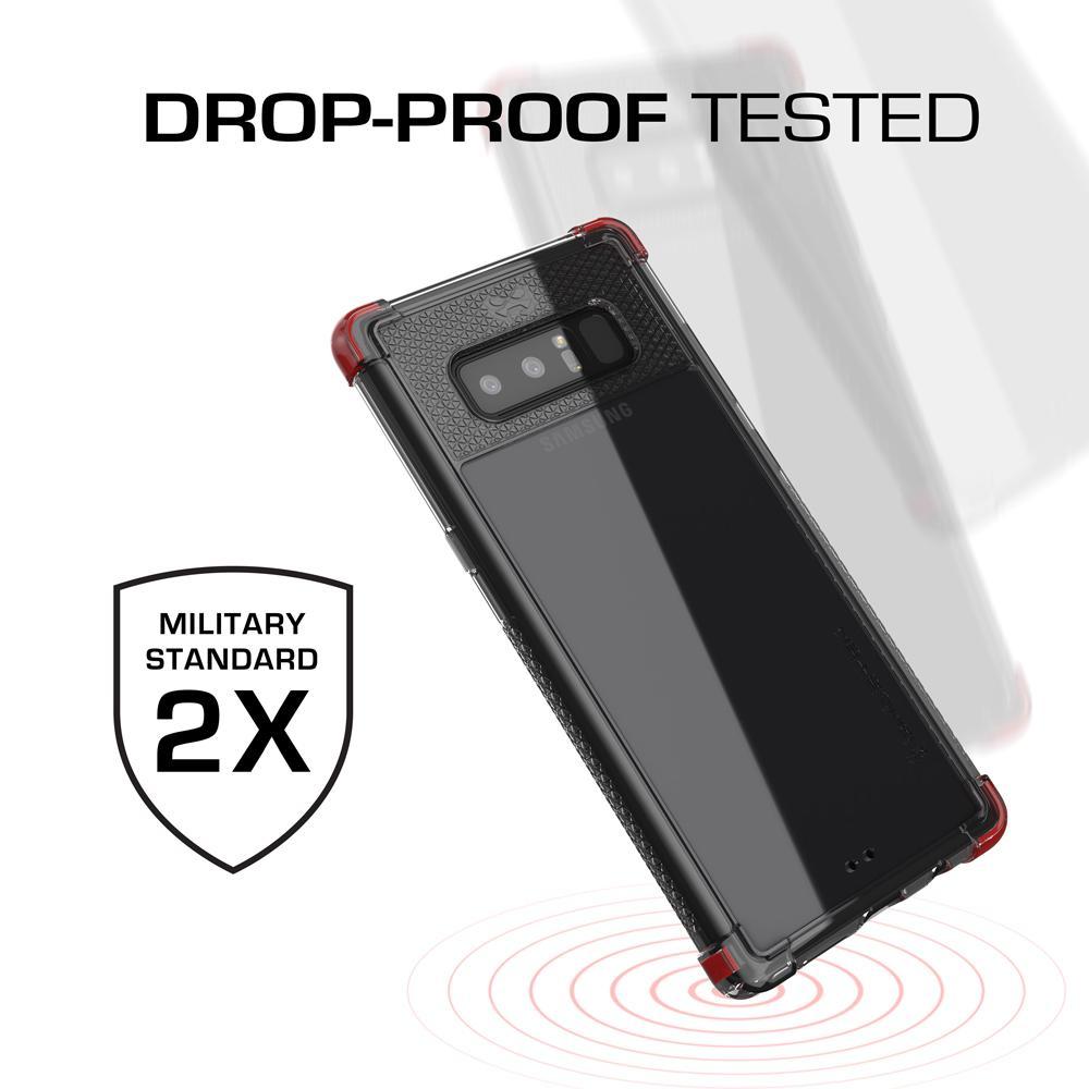 Galaxy Note 8 Case, Ghostek Covert 2 Series for Galaxy Note 8 Protective Case  [RED]