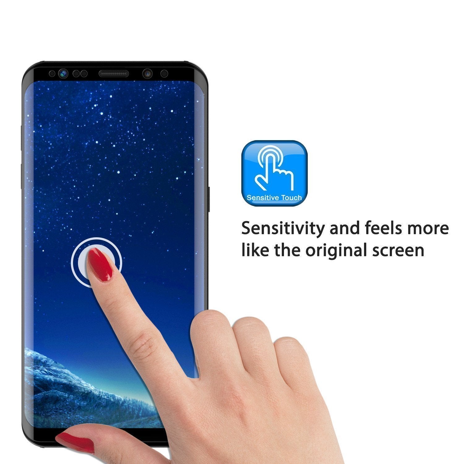 Galaxy S21+ Plus Clear Punkcase Glass SHIELD Tempered Glass Screen Protector 0.33mm Thick 9H Glass