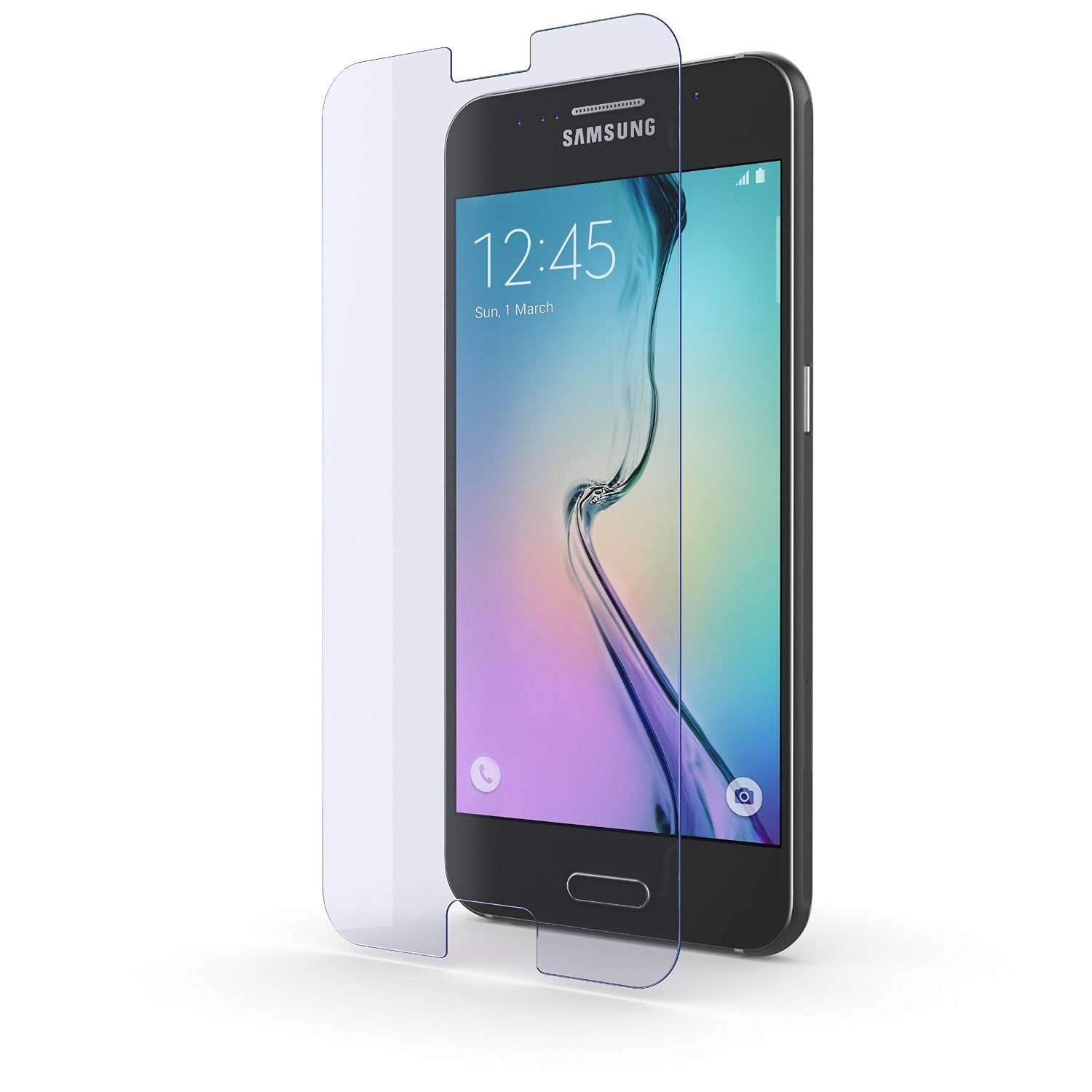 Galaxy S6 Screen Protector, Glass SHIELD Tempered Glass Screen Protector 0.33mm Thick 9H