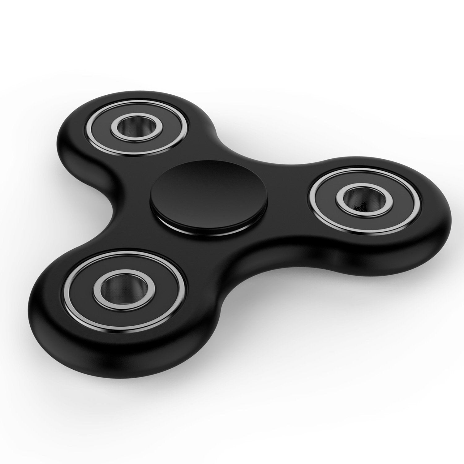 InfiSpin Z1 Fidget Spinner, Prime EDC Focus + Stress Relief Toy [Black]