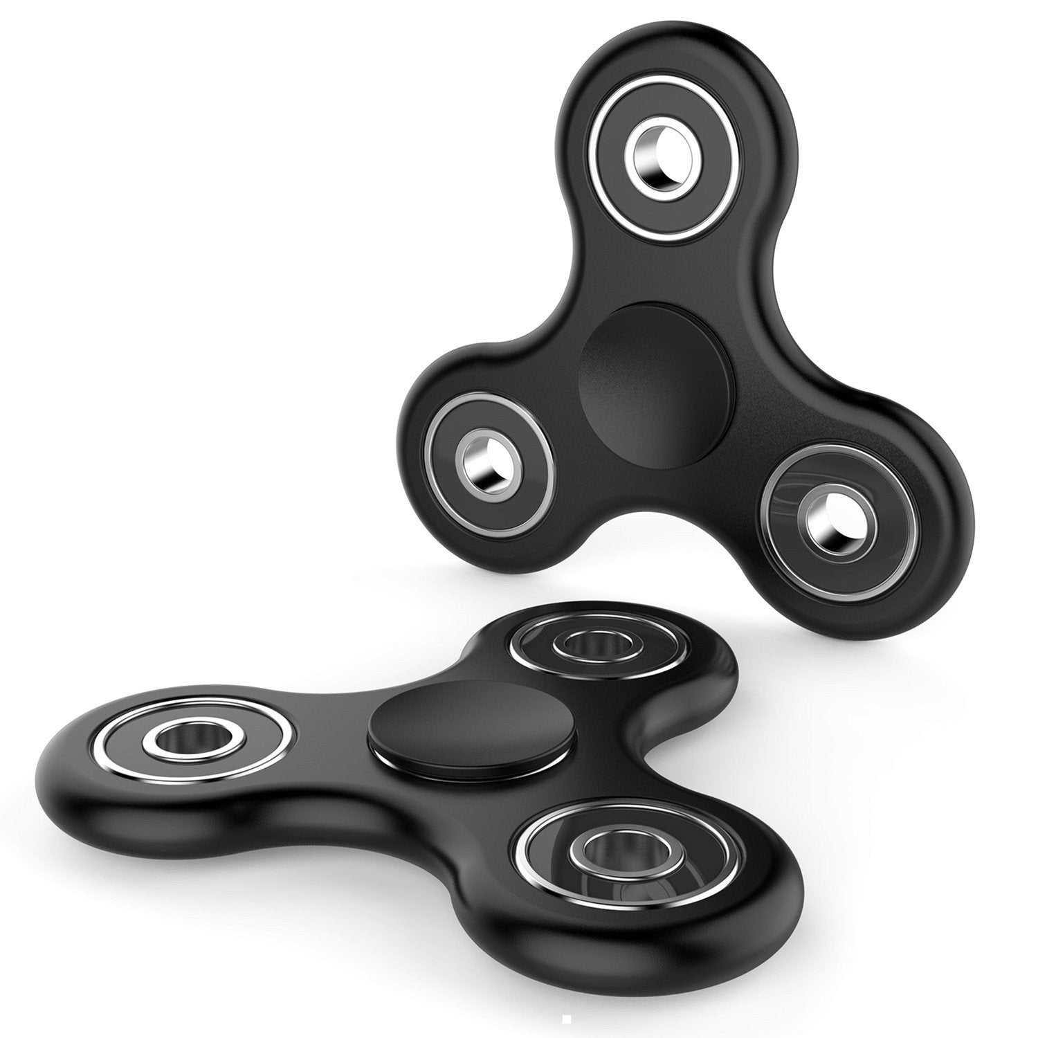 InfiSpin Z1 Fidget Spinner, Prime EDC Focus + Stress Relief Toy [Black]