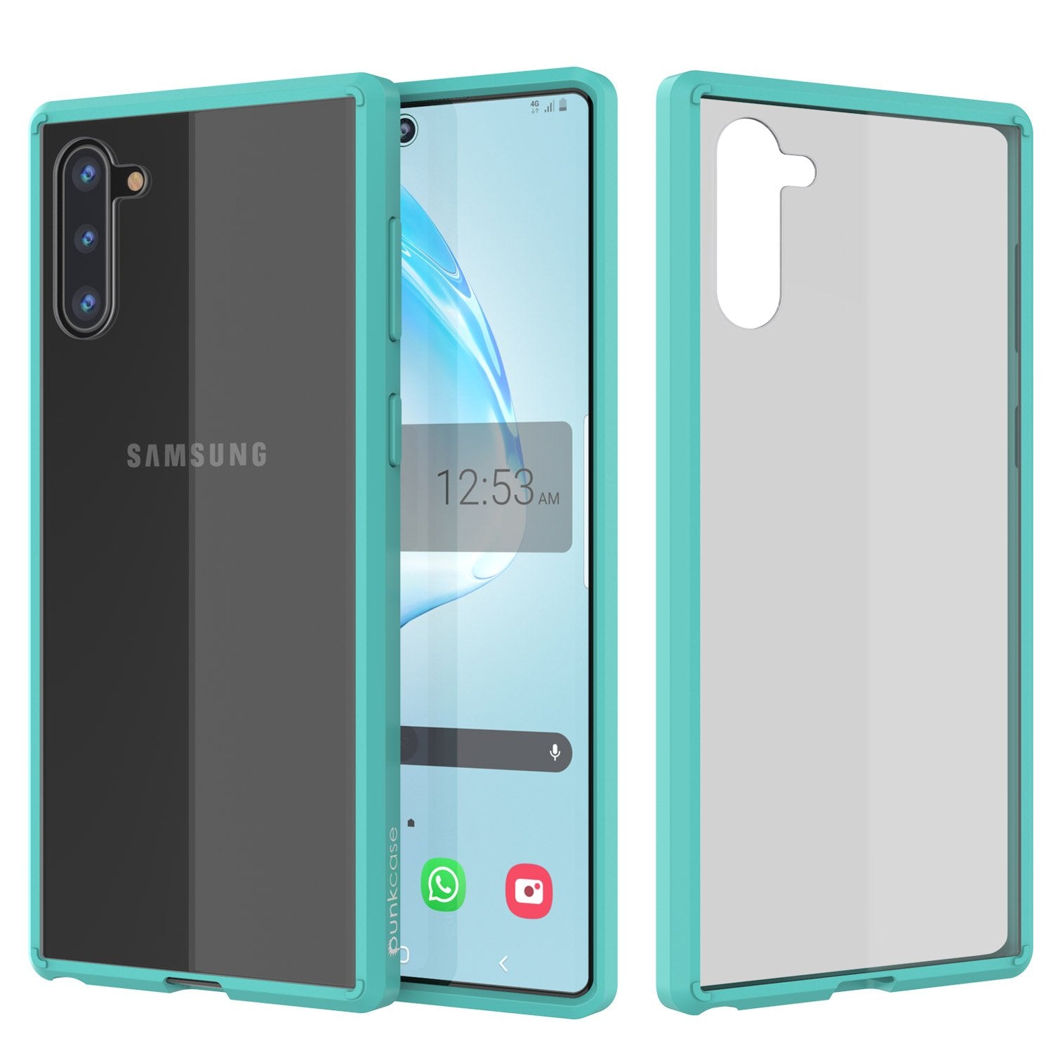 Galaxy Note 20 Punkcase Lucid-2.0 Series Slim Fit Armor Teal Case Cover