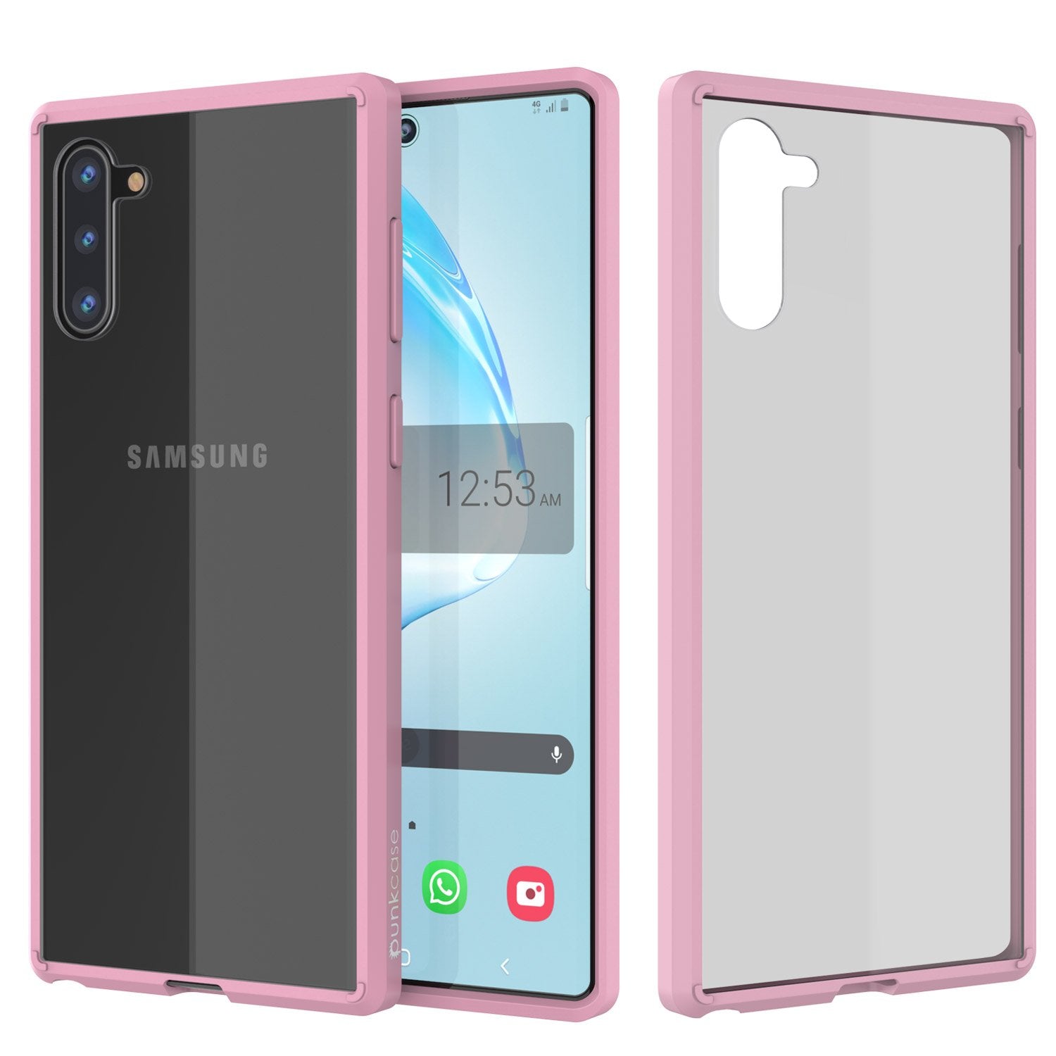 Galaxy Note 20 Punkcase Lucid-2.0 Series Slim Fit Armor Crystal Pink Case Cover