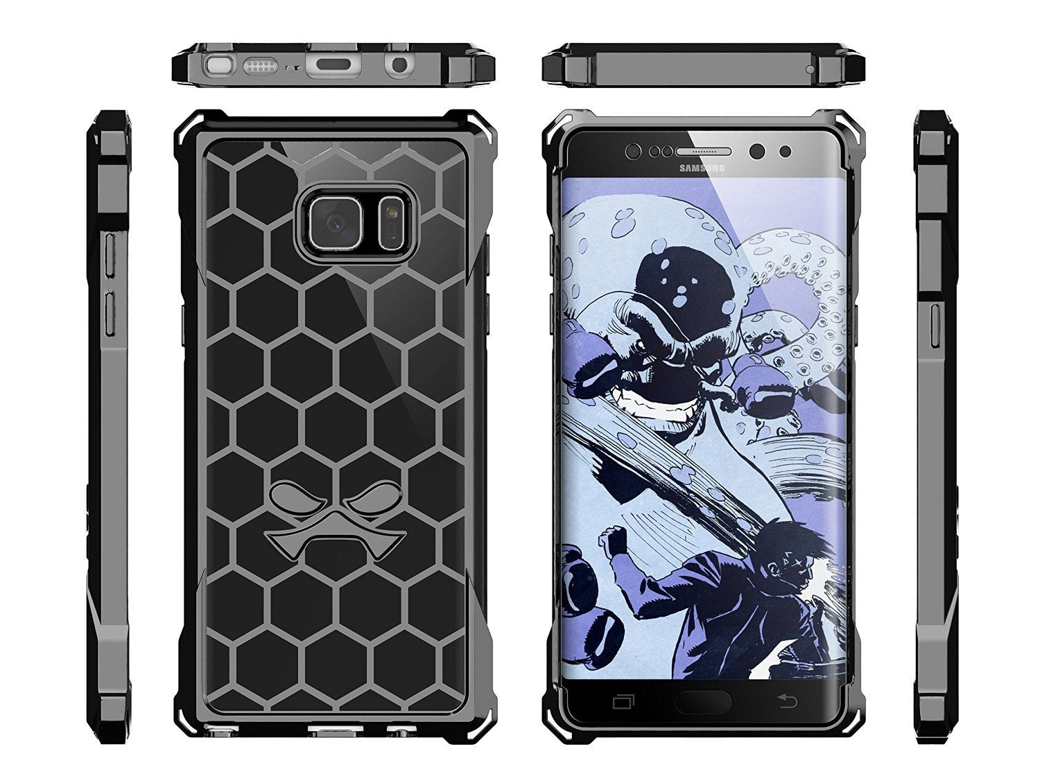 Note 7 Case, Ghostek® Covert Series  w/ Explosion-Proof Screen Protector | Ultra Fit