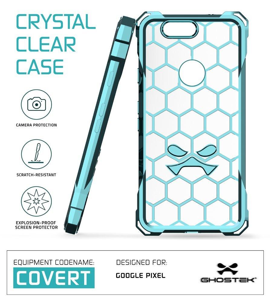 Google Pixel Case, Ghostek® Covert Teal, Premium Impact Protective Armor | Lifetime Warranty Exchange