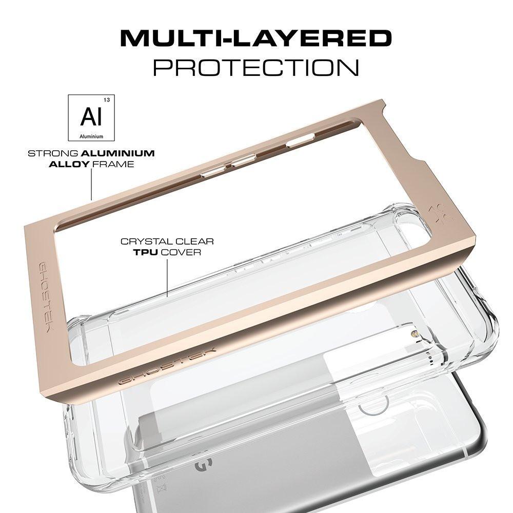 Google Pixel XL Case, Ghostek® 2.0 Teal Series w/ Explosion-Proof Screen Protector | Aluminum Frame