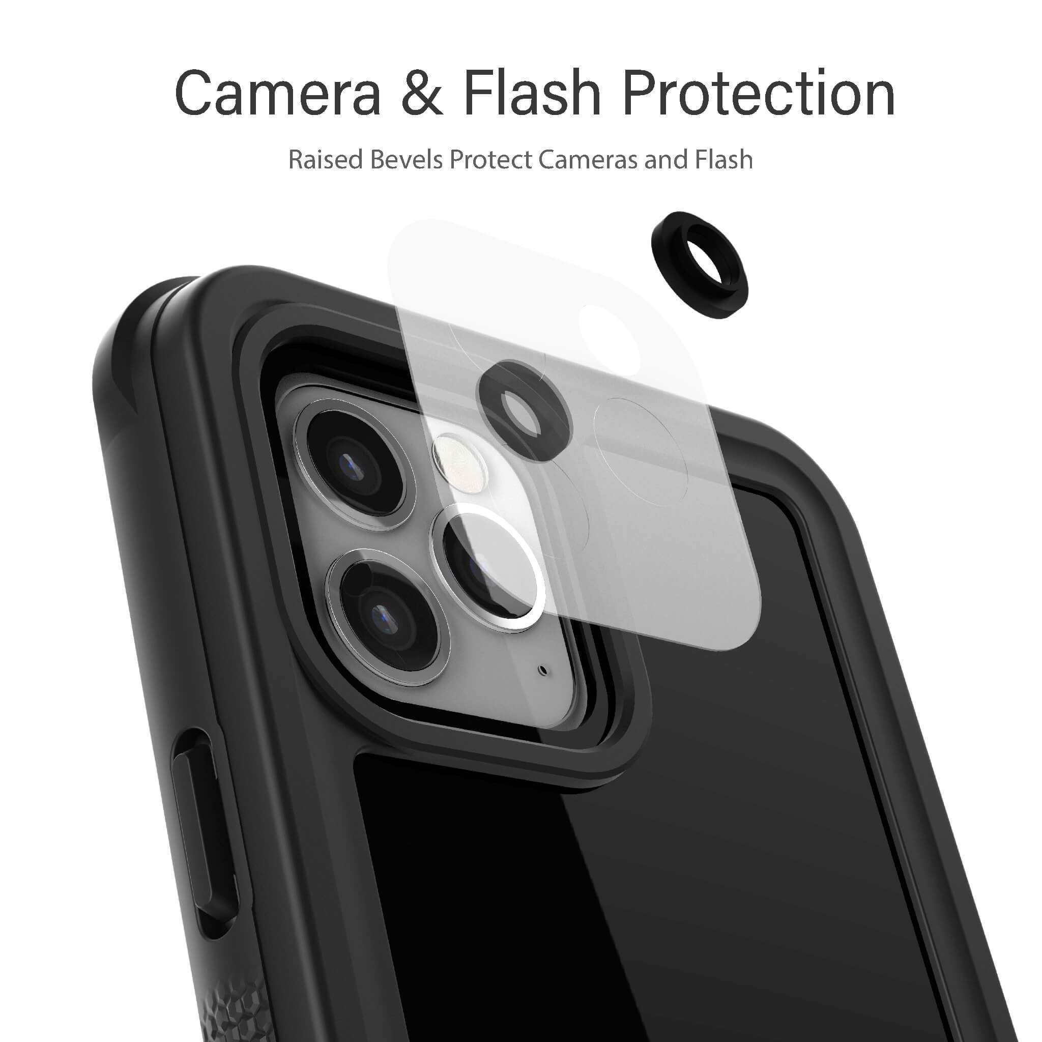 iPhone 12 Pro  - Waterproof Case [Black]