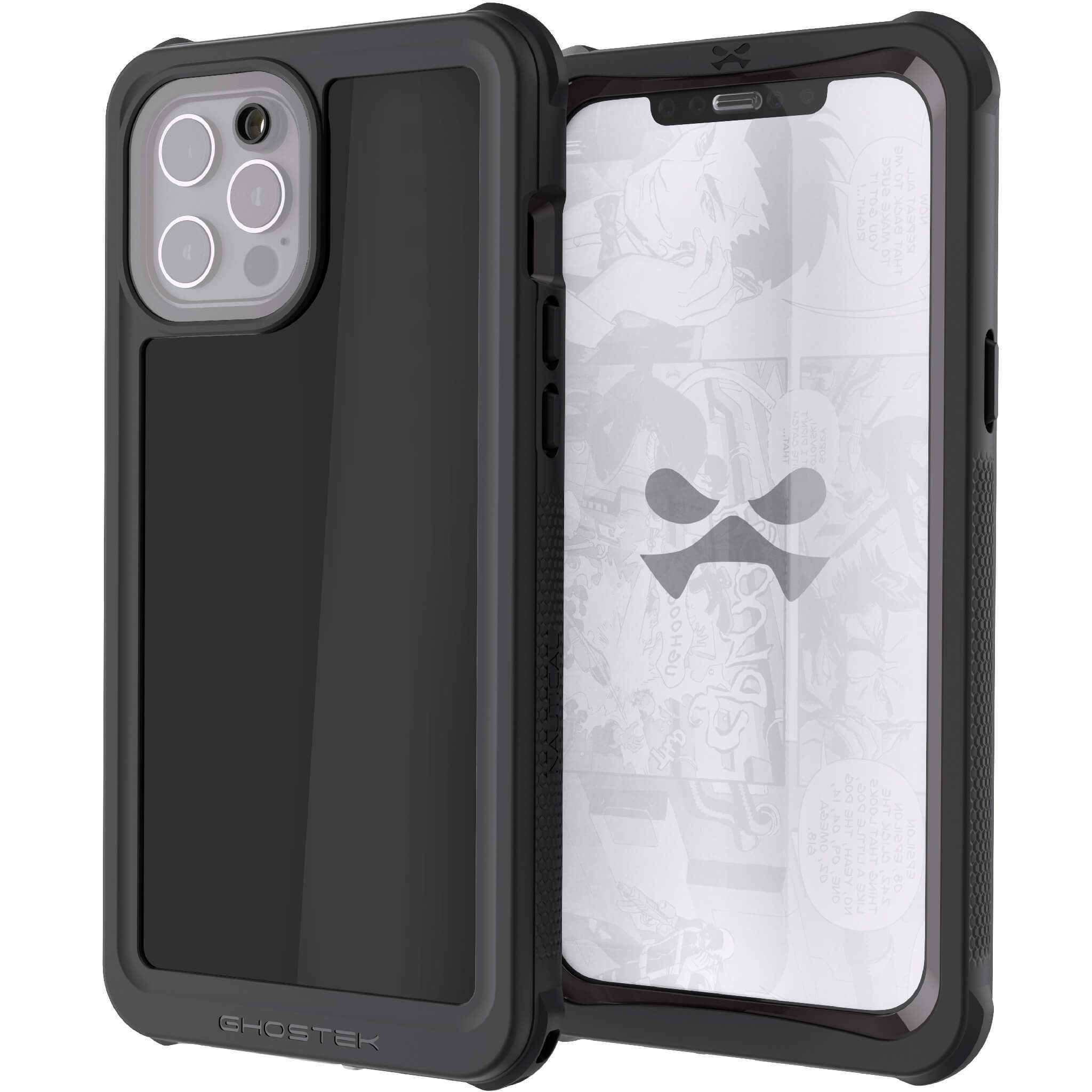 iPhone 12 Pro Max  - Waterproof Case [Black]