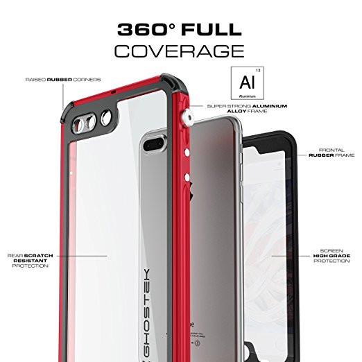iPhone 7+ Plus Waterproof Case, Ghostek® Atomic 3.0 Gold Series