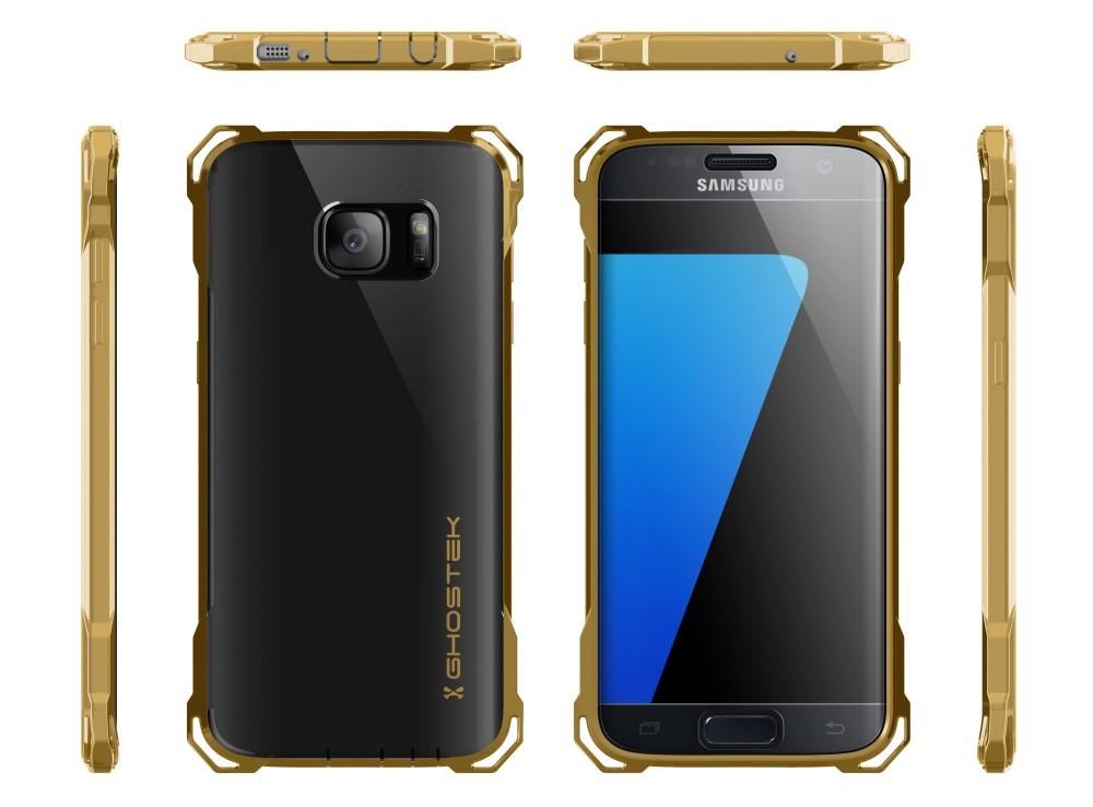 S7 Edge Case, Ghostek® Covert Gold Series Premium Impact Cover | Lifetime Warranty Exchange