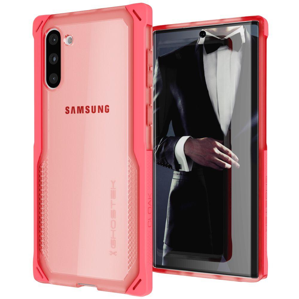 CLOAK 4 for Galaxy Note 10 Shockproof Hybrid Case [Pink]