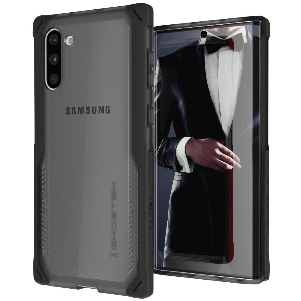 CLOAK 4 for Galaxy Note 10+ Plus Shockproof Hybrid Case [Black]