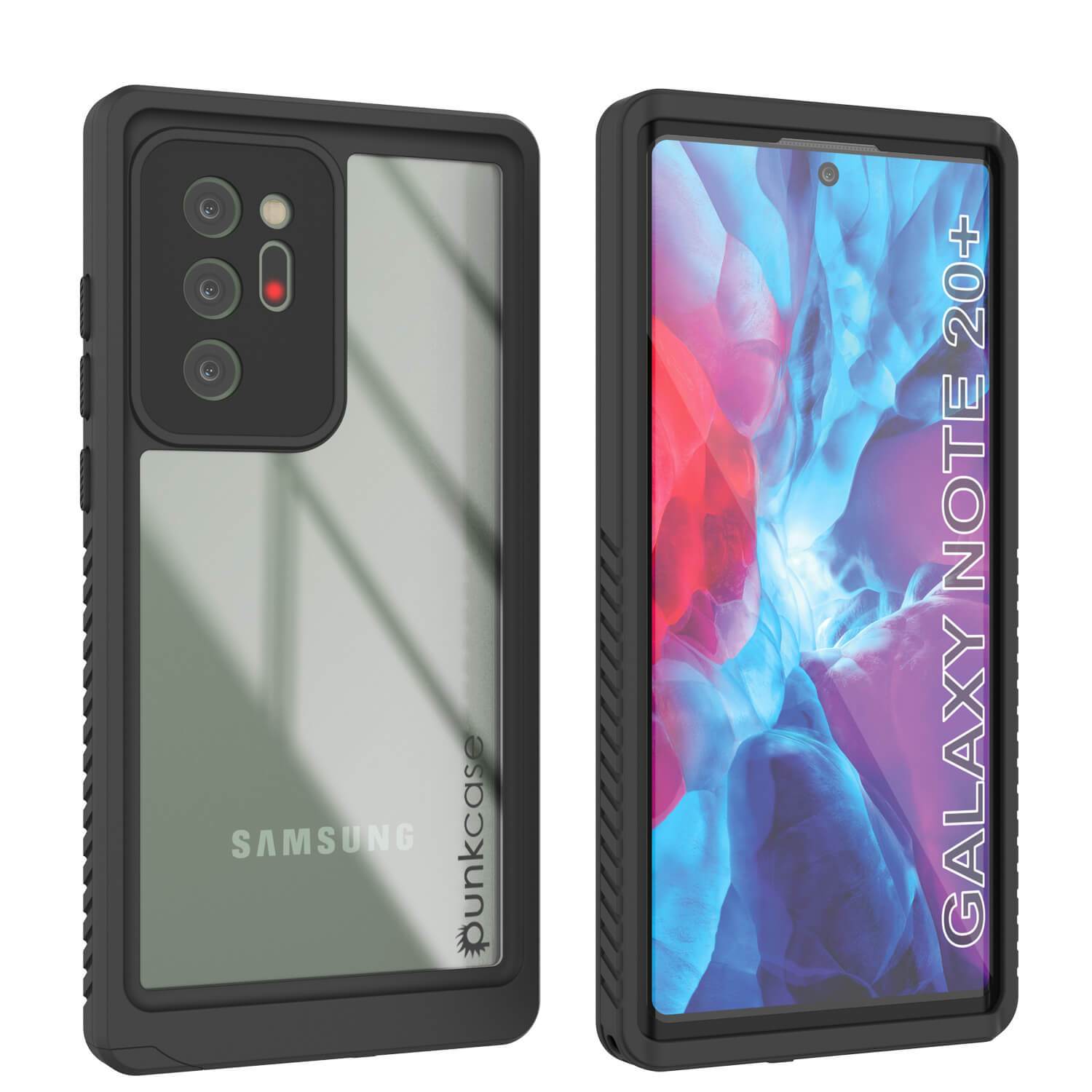Galaxy Note 20 Ultra Case, Punkcase [Extreme Series] Armor Cover W/ Built In Screen Protector [Black]