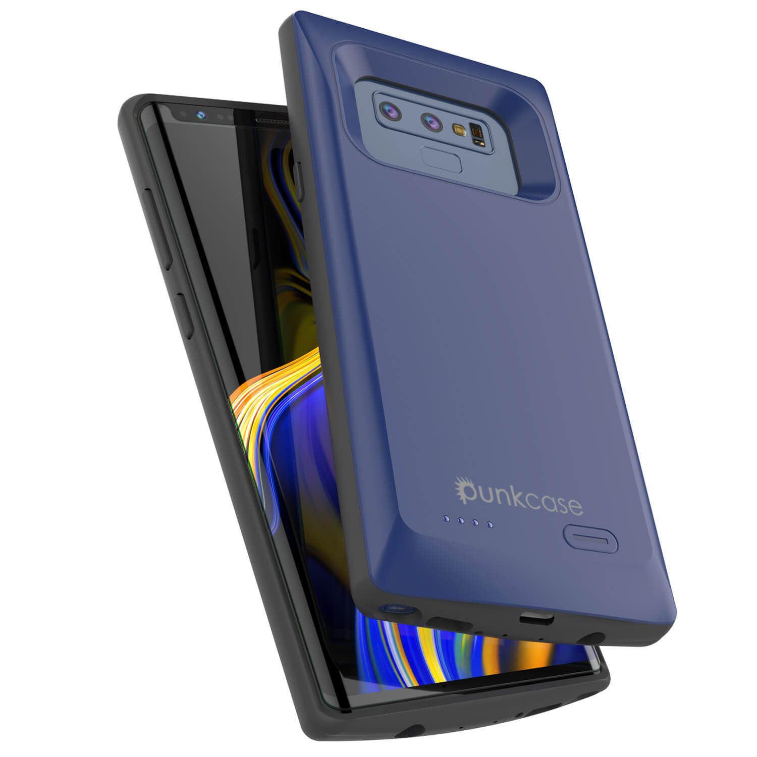 Galaxy Note 9 5000mAH Battery Charger W/ USB Port Slim Case [Navy]