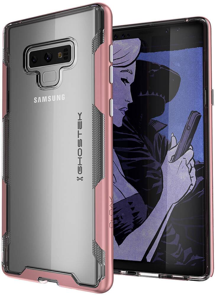 Galaxy Note 9 Case, Ghostek Cloak 3 Full Body TPU [Shockproof] | PINK