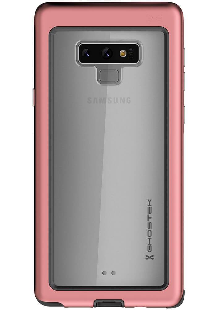 Galaxy Note 9, Ghostek Atomic Slim Case Full Body TPU [Shockproof] | Pink