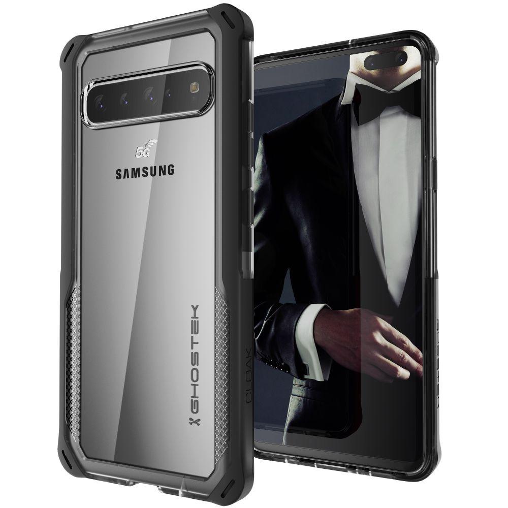 CLOAK 4 for Galaxy S10 5G Shockproof Hybrid Case [Black]