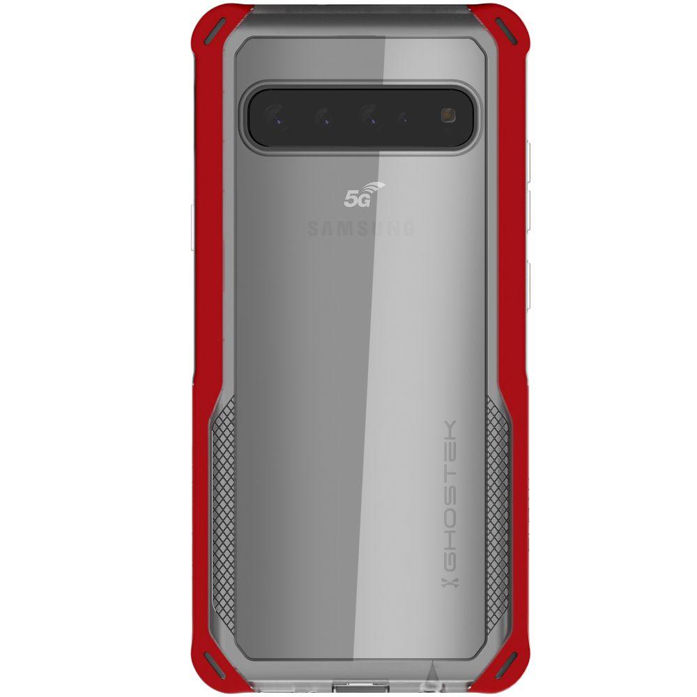 CLOAK 4 for Galaxy S10 5G Shockproof Hybrid Case [Red]
