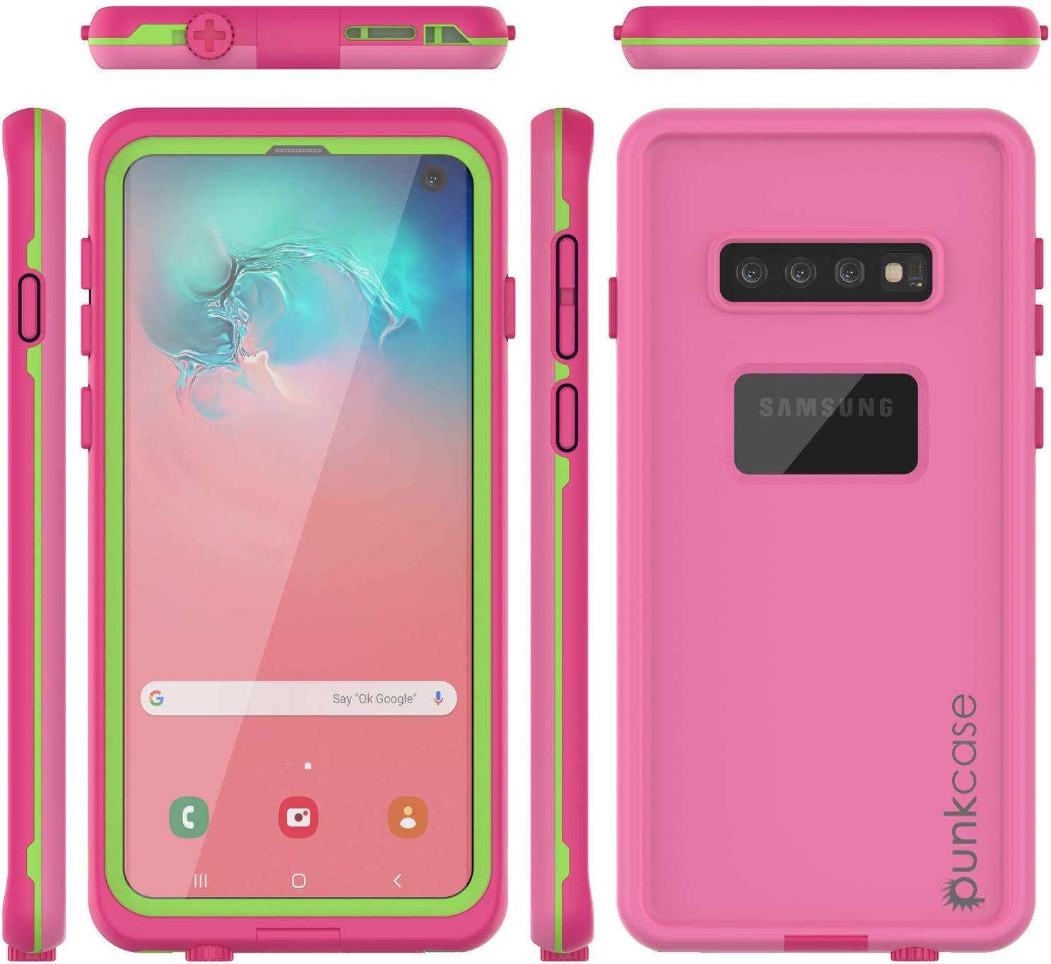 Punkcase S10 Waterproof Case [Aqua Series] Armor Cover [Pink]