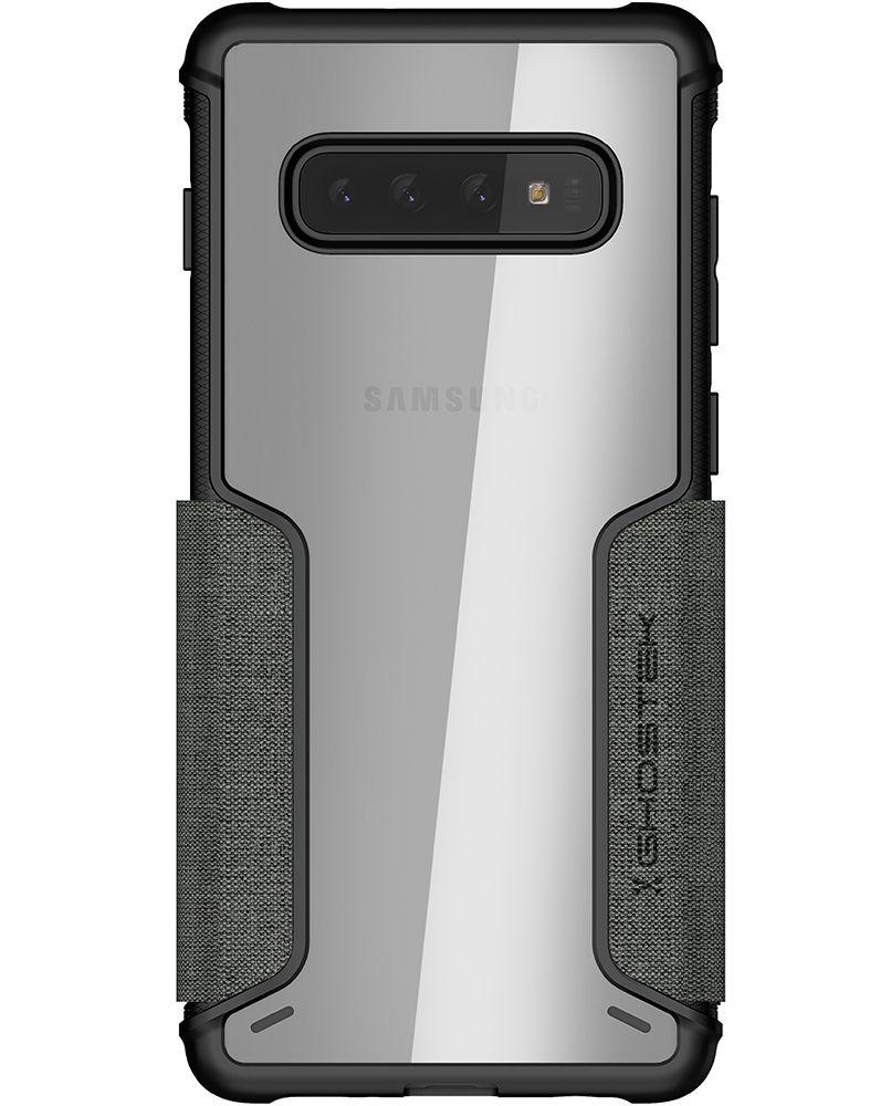 Galaxy S10+ Plus Wallet Case | Exec 3 Series [Grey]