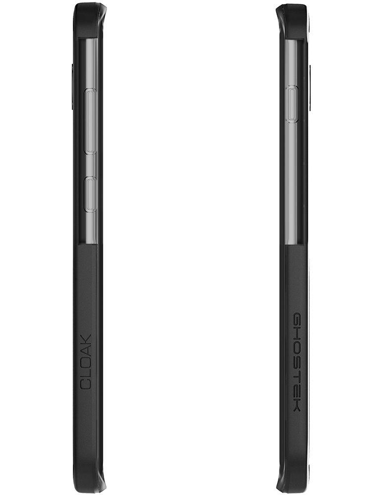 Galaxy S10+ Plus Clear Protective Case | Cloak 4 Series [Black]