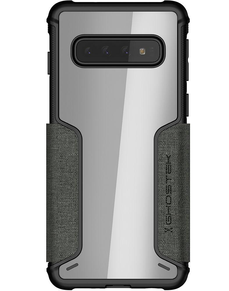 Galaxy S10 Wallet Case | Exec 3 Series [Grey]