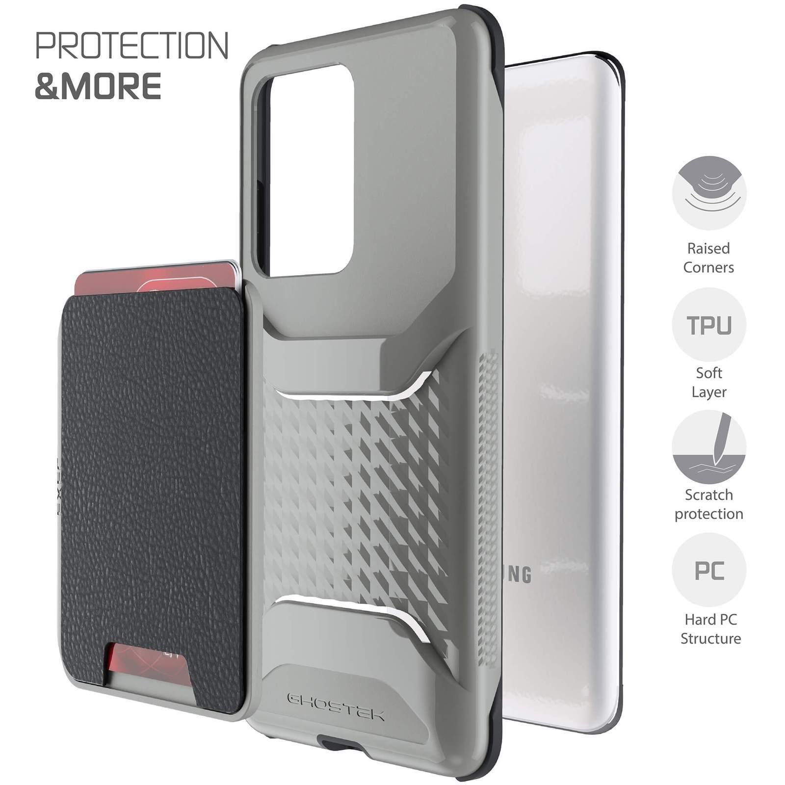 Galaxy S20 Ultra Wallet Case | Exec Series [Grey]