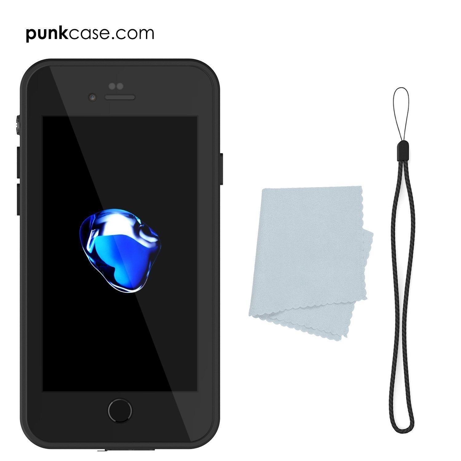 iPhone SE (4.7") Waterproof Case, Punkcase [Clear] [StudStar Series] [Slim Fit] [IP68 Certified][Dirtproof] [Snowproof]