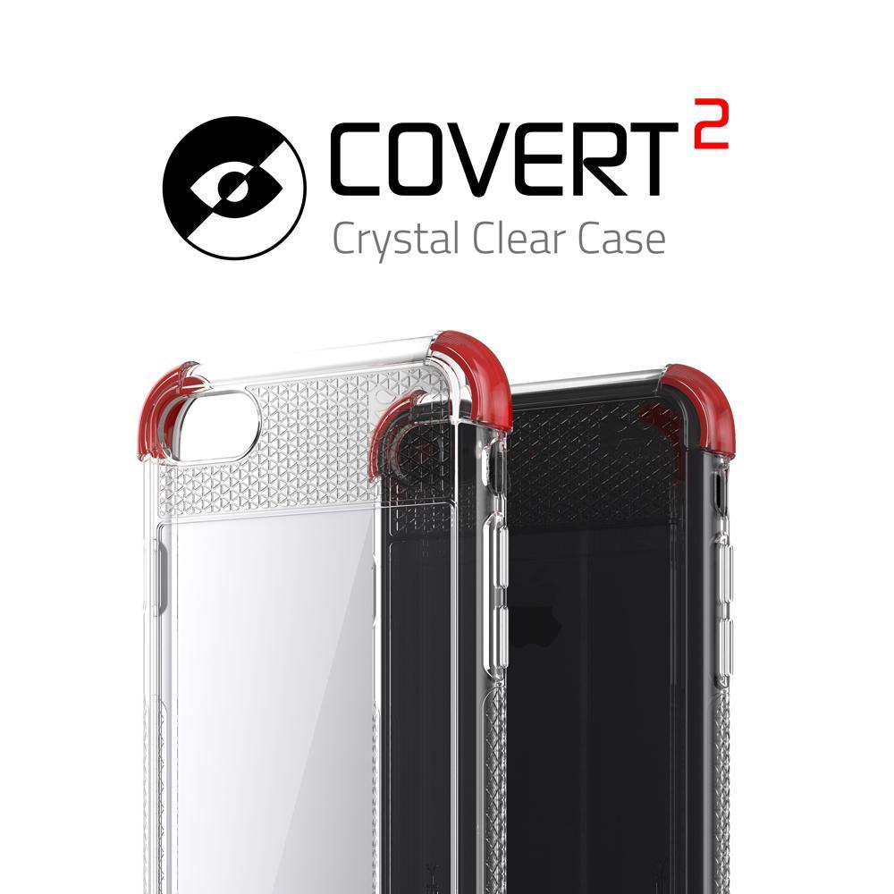 iPhone  8 Case, Ghostek Covert 2 Series for iPhone  8 Protective Case [RED]