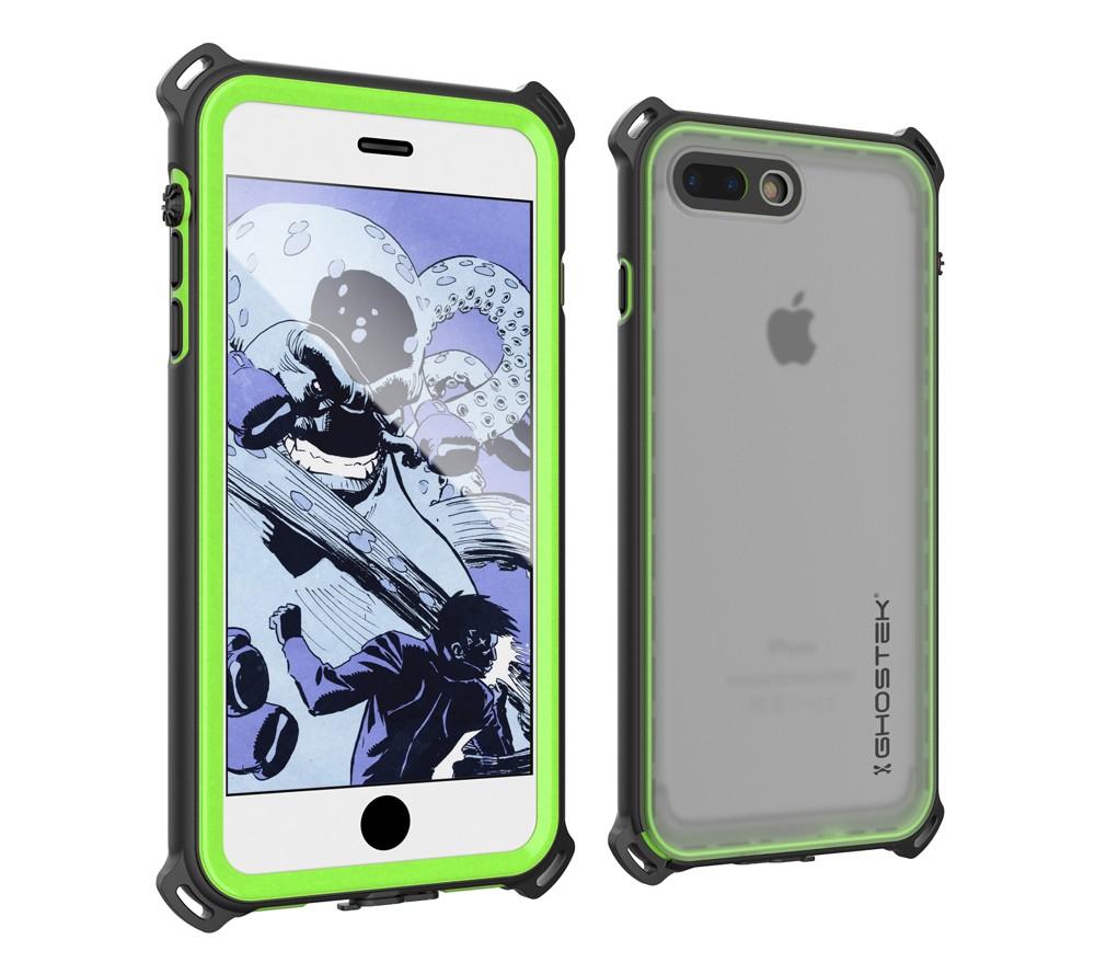 iPhone 7+ Plus case, Ghostek®  Nautical Series  for iPhone 7+ Plus Rugged Heavy Duty Case |  GREEN