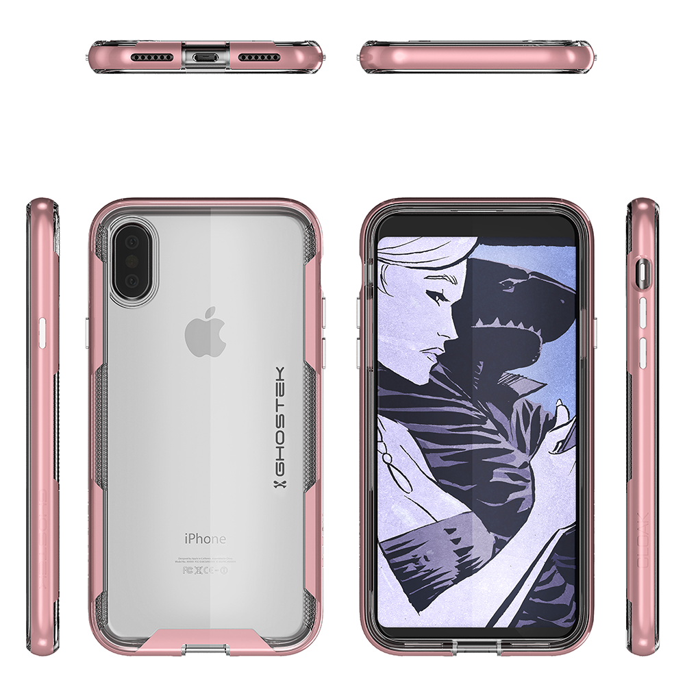 iPhone X Case, Ghostek Cloak 3 Series  for iPhone X / iPhone Pro Case | PINK